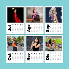 Calendario Lali en internet