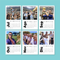 Calendario Selección Argentina en internet