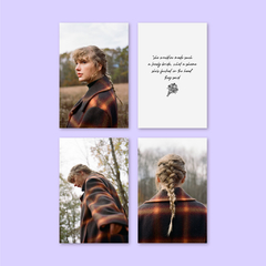 Set de Mini Posters Evermore | Taylor Swift