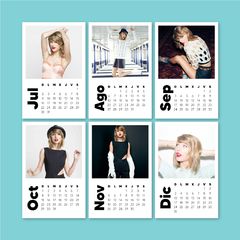 Calendario Taylor Swift | 1989 en internet