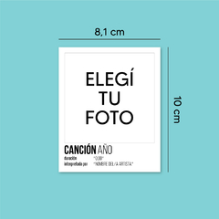 Polaroid Personalizada | Canción - comprar online