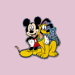 Sticker Mickey Mouse & Pluto