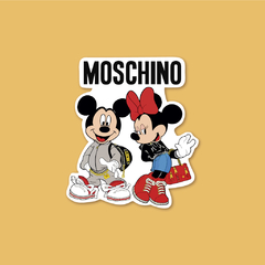 Sticker Mickey & Minnie Mouse