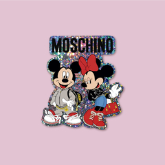 Sticker Mickey & Minnie Mouse