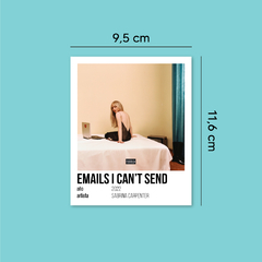 Polaroid Email I Can't Send | Sabrina Carpenter en internet