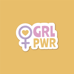 Sticker GRL PWR