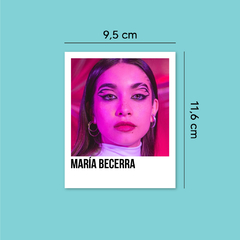 Polaroid María Becerra en internet