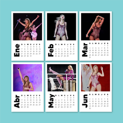 Calendario The Eras Tour Argentina 9.11 (Lover Era) | Taylor Swift - comprar online