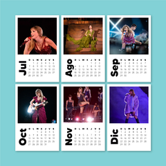 Calendario The Eras Tour Argentina | Taylor Swift en internet