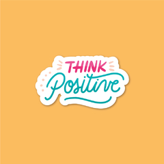 Sticker Think Positive