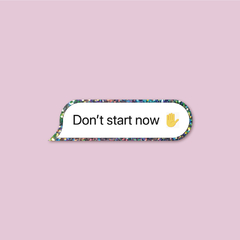 Sticker Don't Start Now | Dua Lipa