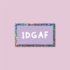 Sticker IDGAF | Dua Lipa