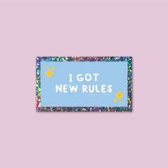 Sticker New Rules | Dua Lipa