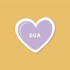 Sticker Corazón | Dua Lipa