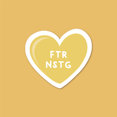Sticker Corazón FTR NSTG | Dua Lipa