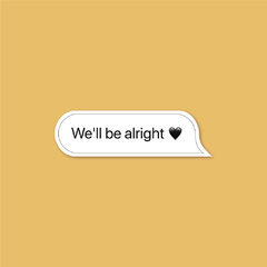 Sticker We'll Be Alright | Harry Styles