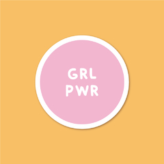 Sticker GRL PWR