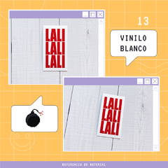 Sticker Lali - comprar online