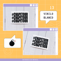 Sticker #ChapeTour | Lali - comprar online