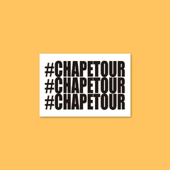 Sticker #ChapeTour | Lali