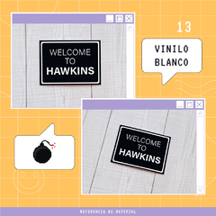 Sticker Welcome To Hawkins | Stranger Things - comprar online