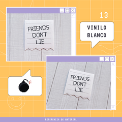 Sticker Friends Don't Lie | Stranger Things - comprar online