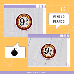 Sticker Plataforma 9 3/4 | Harry Potter - comprar online