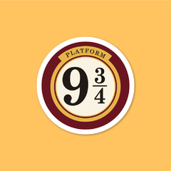 Sticker Plataforma 9 3/4 | Harry Potter