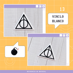 Sticker Las Reliquias De La Muerte | Harry Potter - comprar online