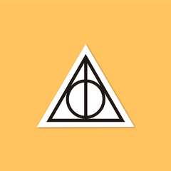 Sticker Las Reliquias De La Muerte | Harry Potter