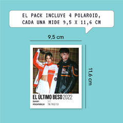 Pack 4 Polaroid (9,5 x 11,6 cm) | El Último Beso | Tini - comprar online
