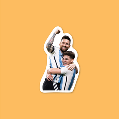 Sticker Lionel Messi & Julián Álvarez