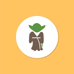 Sticker Yoda | Star Wars