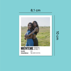 Polaroid Miénteme | Tini & María Becerra - comprar online