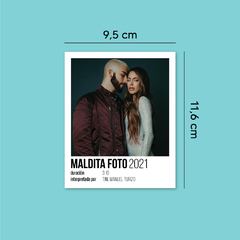 Polaroid Maldita Foto | Tini & Manuel Turizo en internet