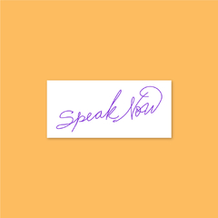 Sticker Speak Now | Taylor Swift