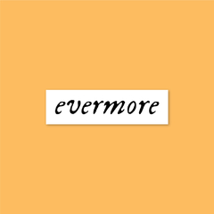 Sticker Evermore | Taylor Swift