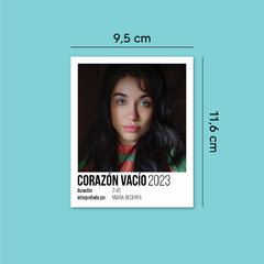 Polaroid Corazón Vacío | María Becerra en internet