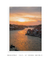 Quadro Decorativo Por do Sol no Rio Douro - comprar online