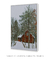 Quadro Decorativo Snow Cabin III