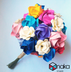 Encomenda Thais - Flores de origami - comprar online