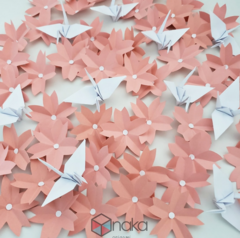 Encomenda Thais - Flores de origami - Naka Origami