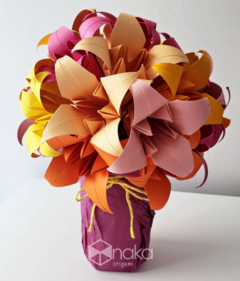 Encomenda Thais - Flores de origami