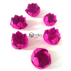 Imagem do Forminha de Origami Flor de Lótus - Pronta Entrega