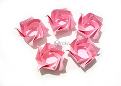 Forminha de Origami Rosa - comprar online