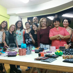 Oficina de Origami - Festa de Aniversário - Filha da Simoni - loja online