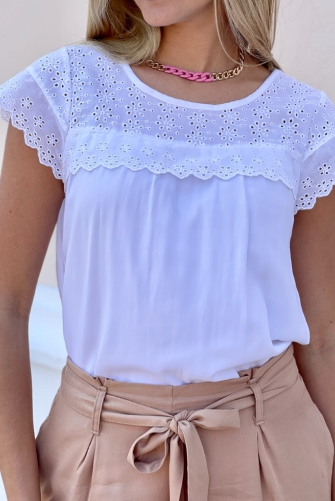 Remeras de top broderie 2019