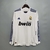 Camisa Real Madrid Retrô Home 10/11 Manga Longa