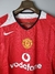 Camisa Manchester United Retrô 04/05 Manga Longa na internet