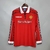 Camisa Manchester United Retrô Home 98/99 Manga Longa